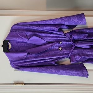 Victoria's Secret gold label purple robe 2